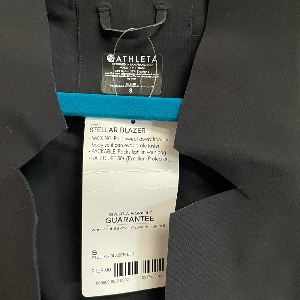 Black stellar blazer small women’s